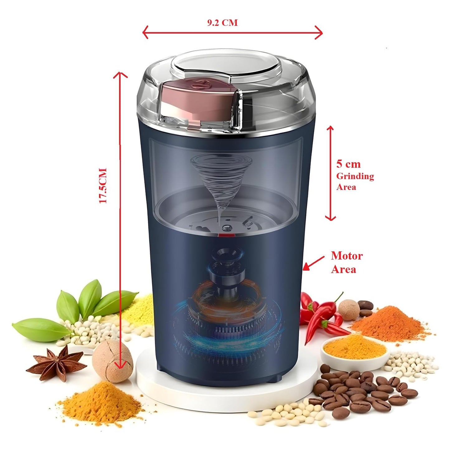 Mini Electric Mixer Grinder - Martician