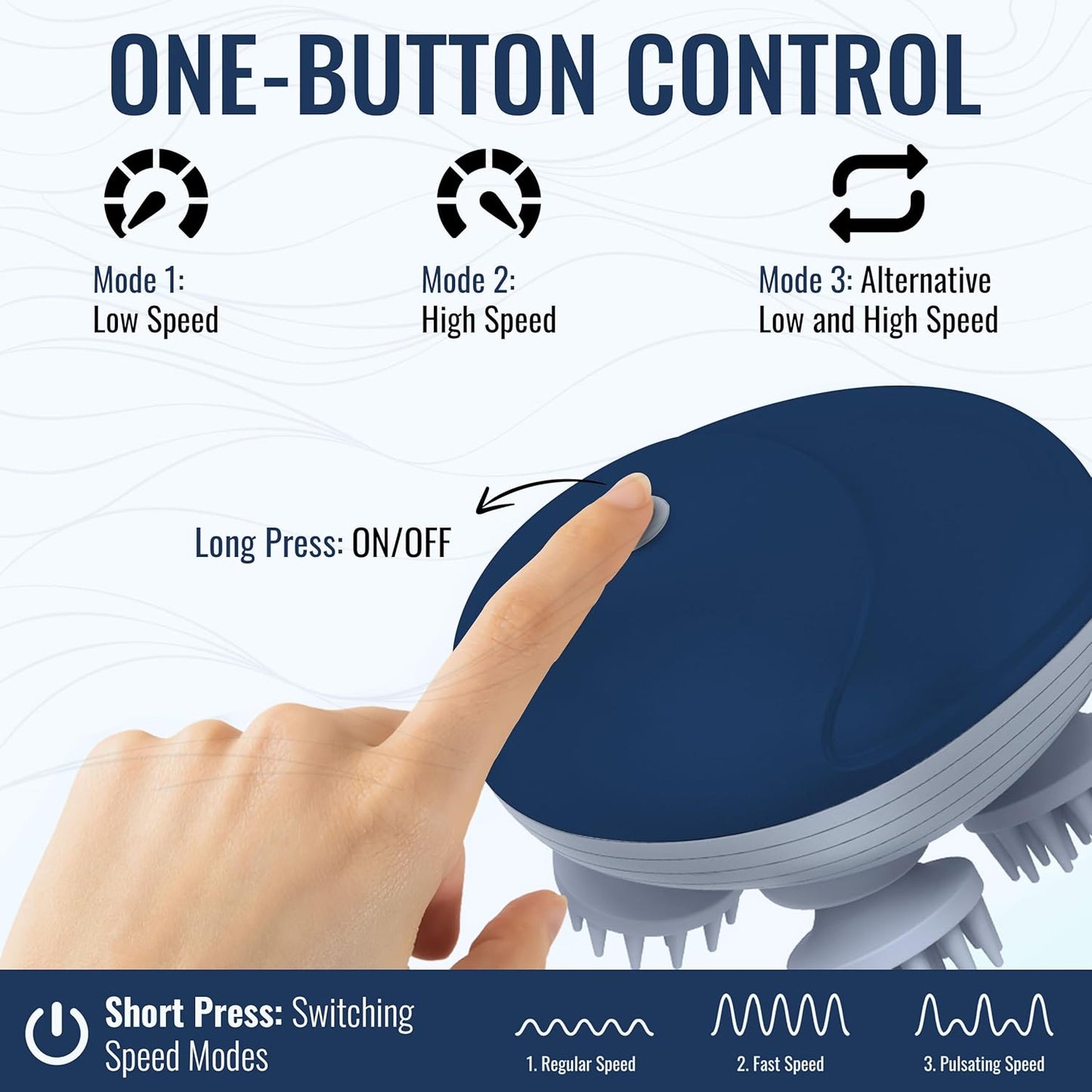 Stress Relief Scalp Massager - Martician